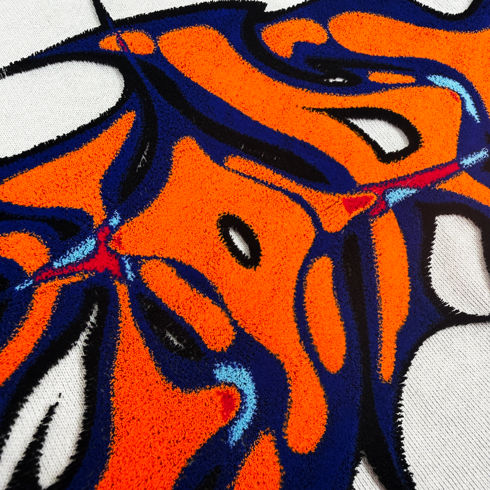 Brush Logo T-shirt "HORO" [Gray]
