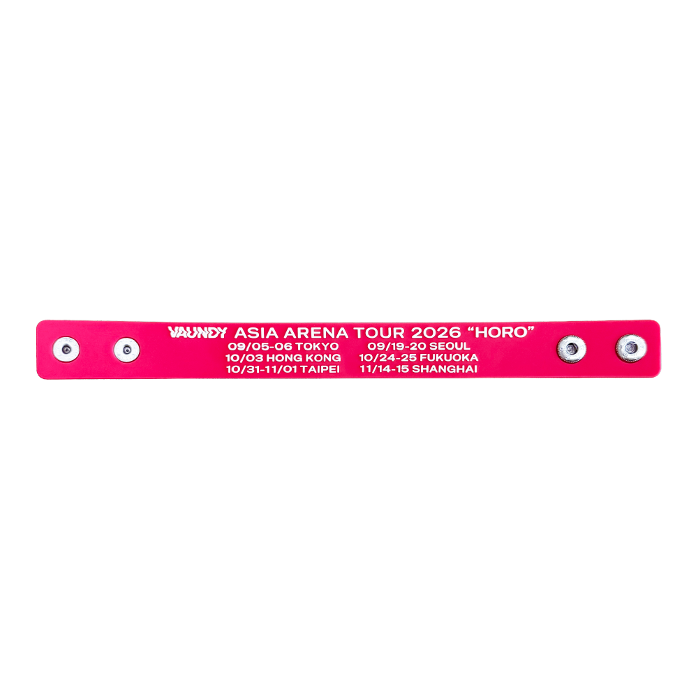 【TOKYO / FUKUOKA limited】Rubber Band "HORO" [Pink×Blue]