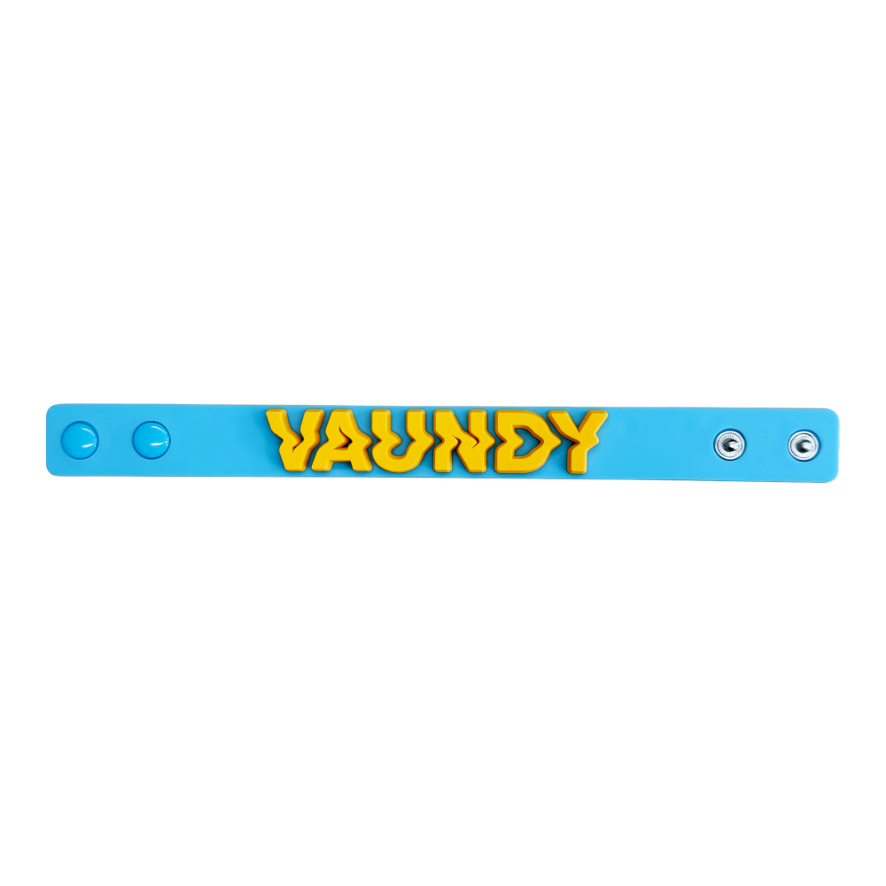 【HONG KONG limited】Rubber Band "HORO" [Light Blue×Yellow]