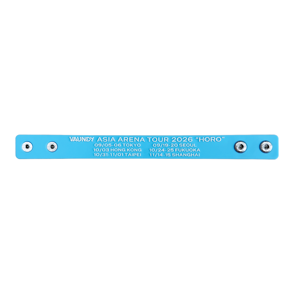 【HONG KONG limited】Rubber Band "HORO" [Light Blue×Yellow]