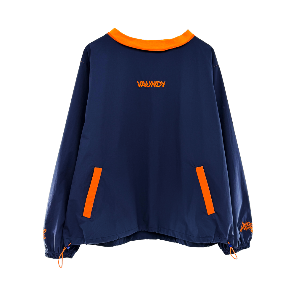 【VAWS ONLINE limited】Detachable Mask Hoodie "HORO" [Navy]