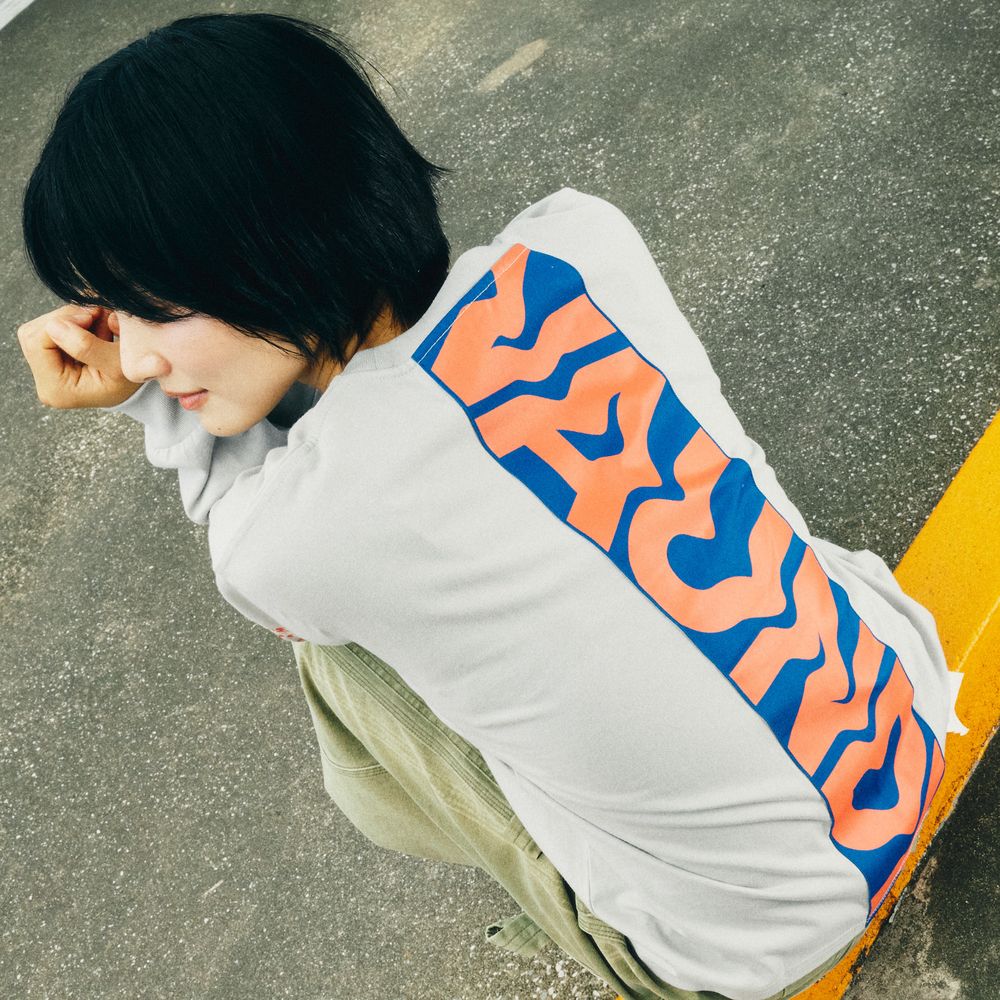 Long Sleeve Tour T-shirt "HORO" [Gray]