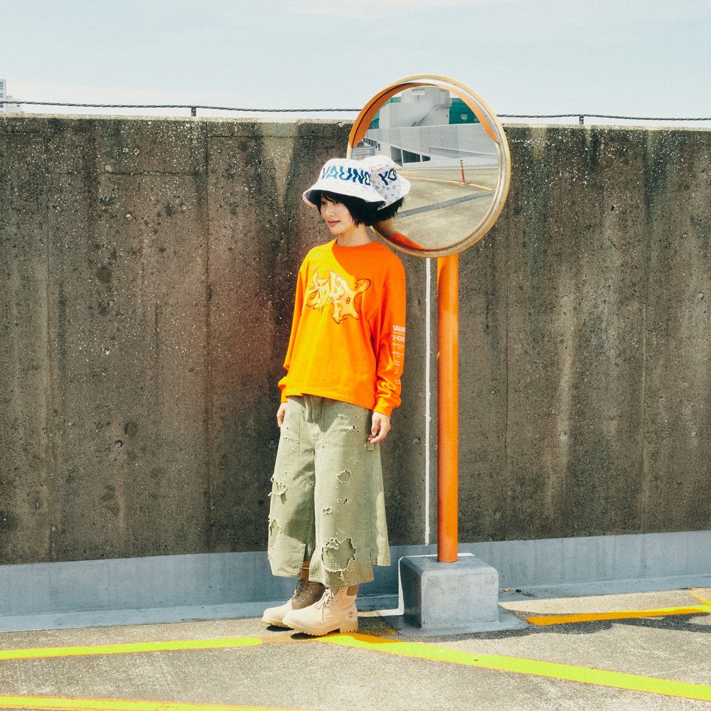 Long Sleeve Tour T-shirt "HORO" [Orange]
