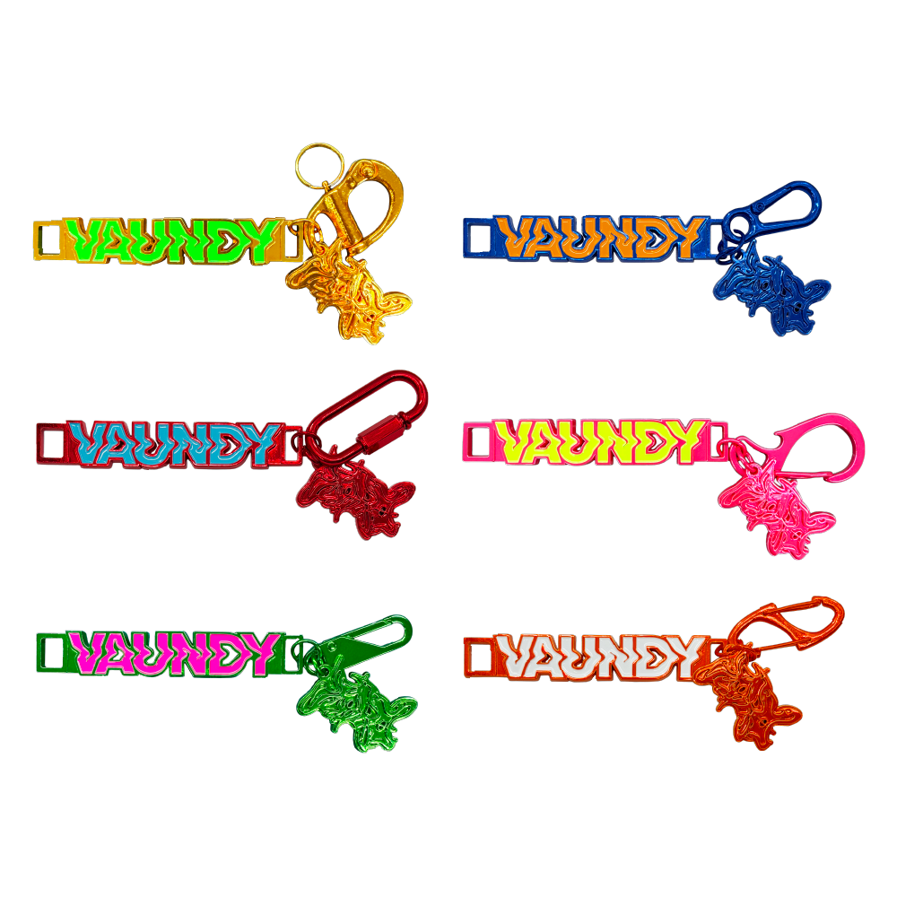 商品詳細ページ | Vaundy ONLINE STORE | Random Metal Logo Keychain