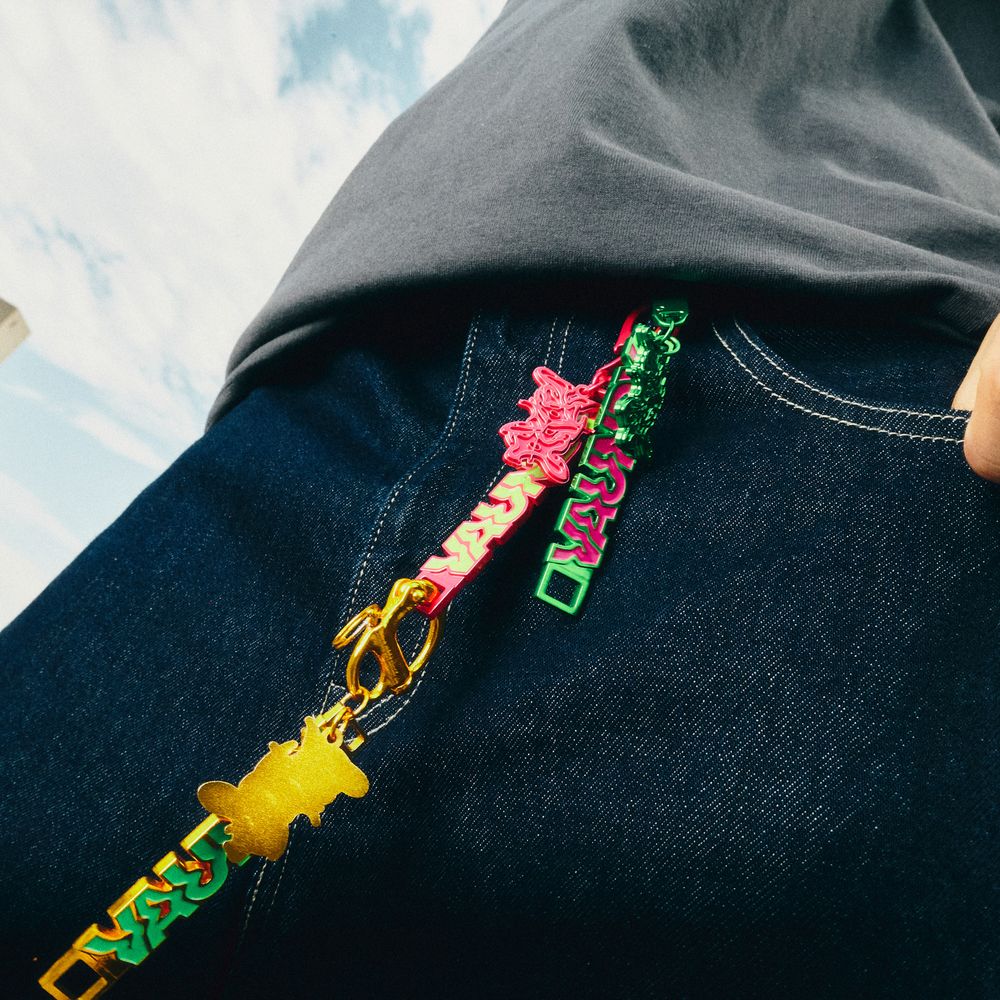 Random Metal Logo Keychain "HORO"