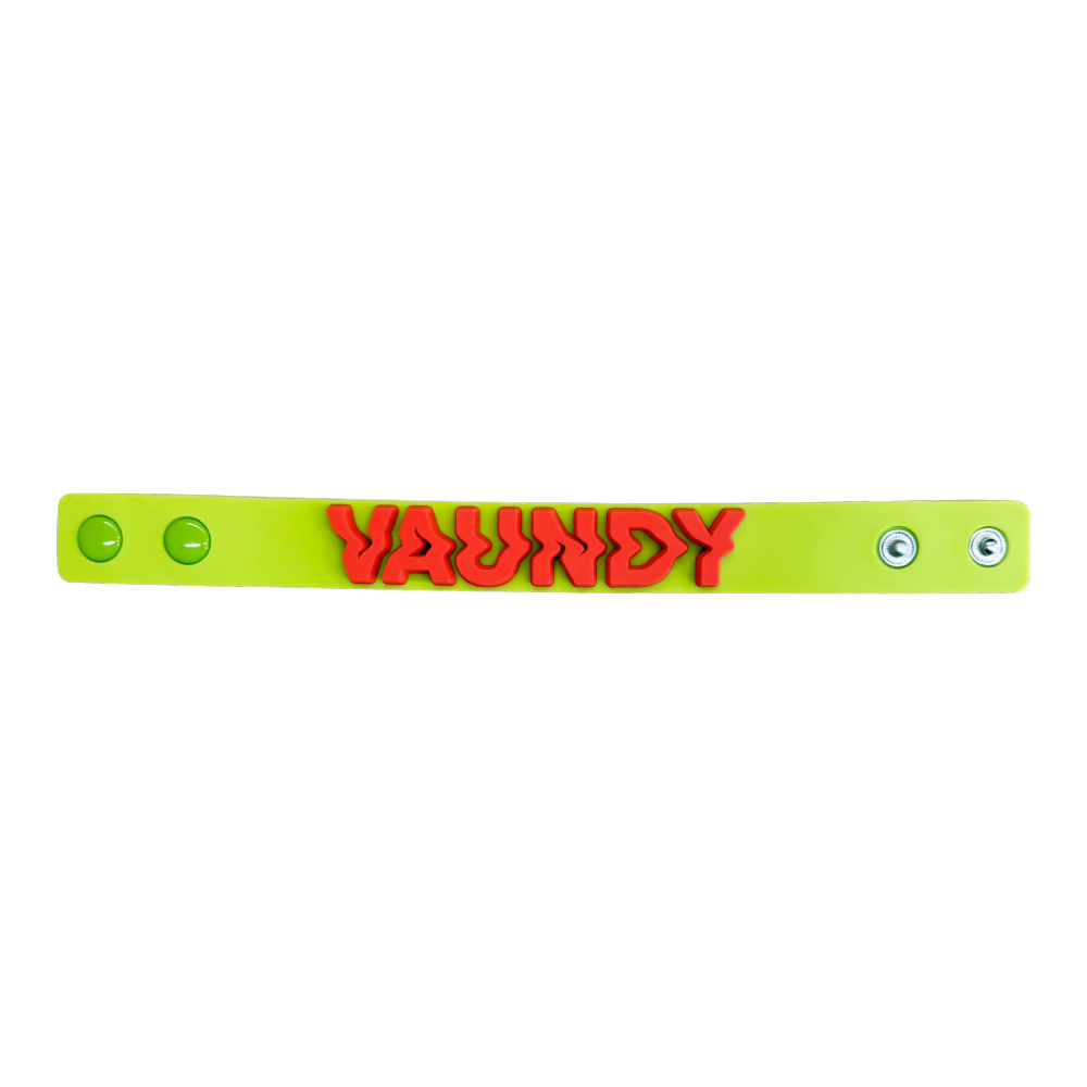 【SEOUL limited】Rubber Band "HORO" [Light Green×Red]
