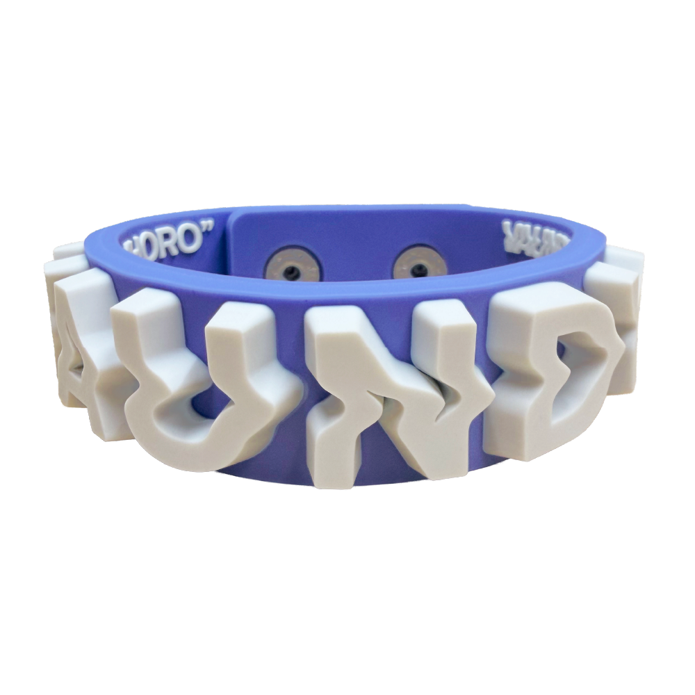 【SHANGHAI limited】Rubber Band "HORO" [Muted Blue×Gray]