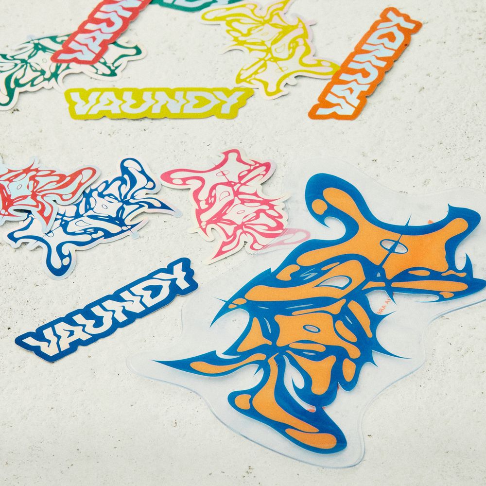 Holographic Sticker Set "HORO"
