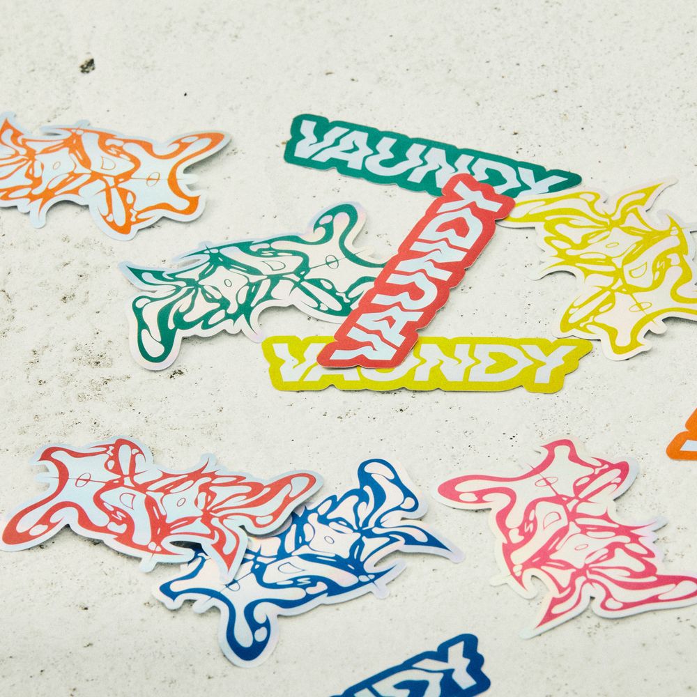 Holographic Sticker Set "HORO"