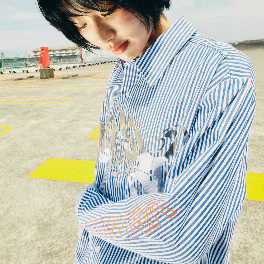 【VAWS premium ONLINE limited】Stripe Shirt "HORO"