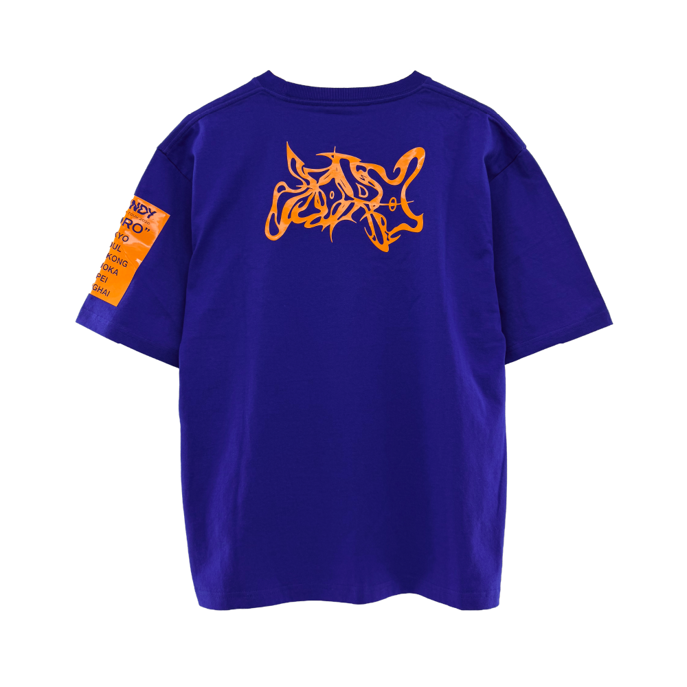 Tour T-shirt "HORO" [Blue]