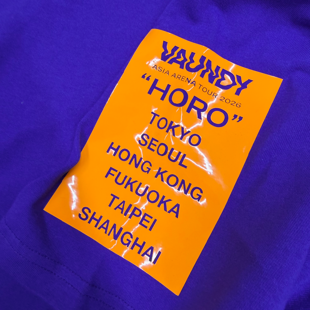 Tour T-shirt "HORO" [Blue]