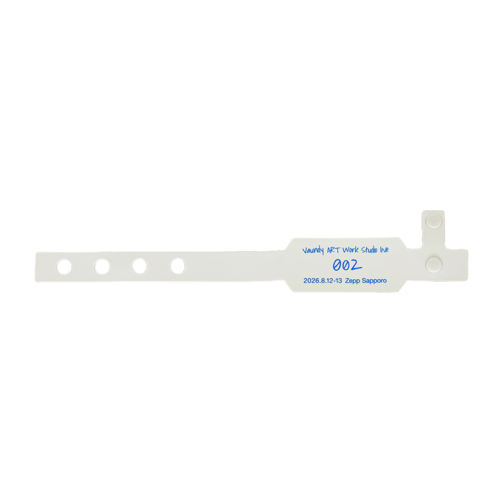 Vaundy ART Work Studio live 002 Rubber Band [Blue]