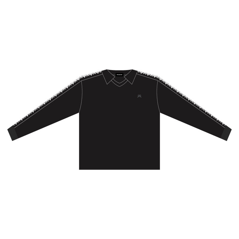 【Rokudenashi】Velour Skipper Shirt