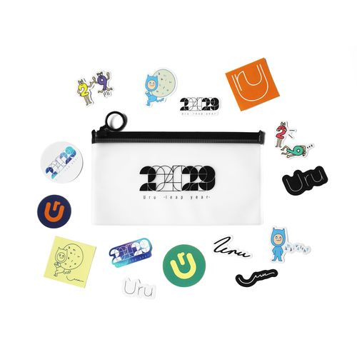 ステッカーセット(クリアケース付)