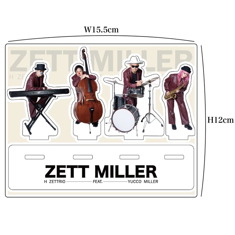 【WA STORE】ZETT MILLER アクリルスタンド