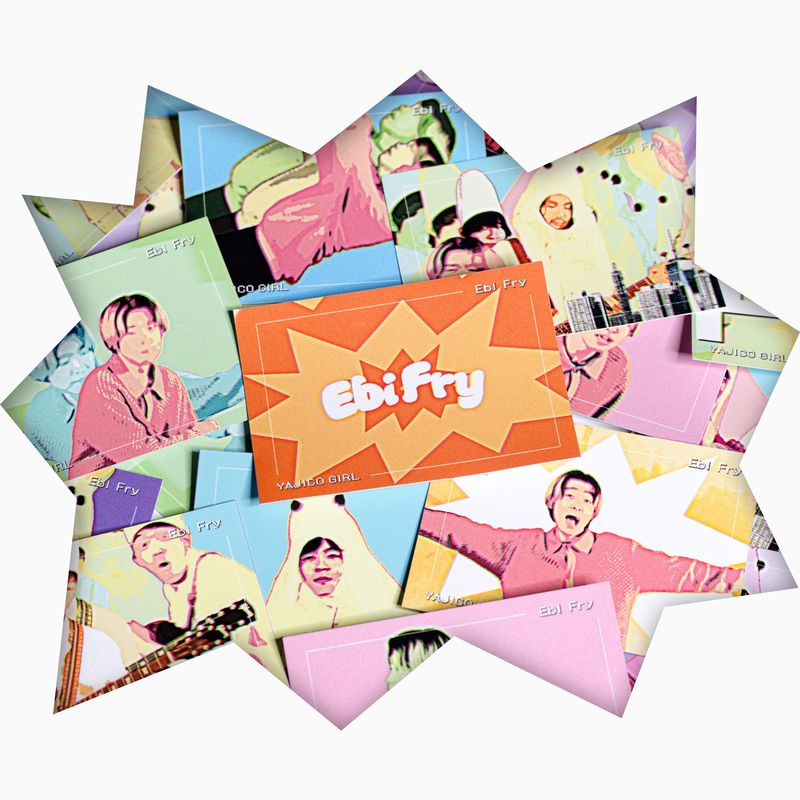 【YAJICO GIRL】Ebi Fry MV sticker