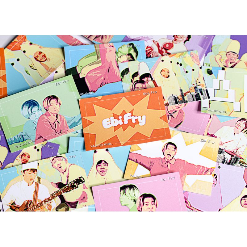 【YAJICO GIRL】Ebi Fry MV sticker