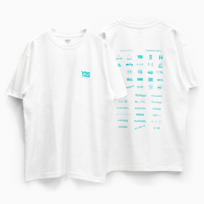 【YAJICO GIRL】Y2S-ALL LOGO TEE【完全受注販売】