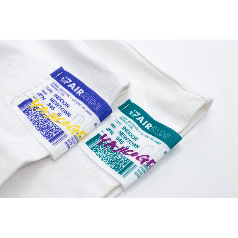 【YAJICO GIRL】BORDING PASS TEE