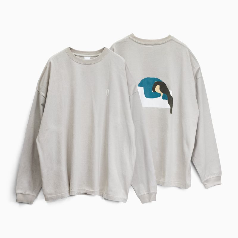 【YAJICO GIRL】寝たいんだロンT