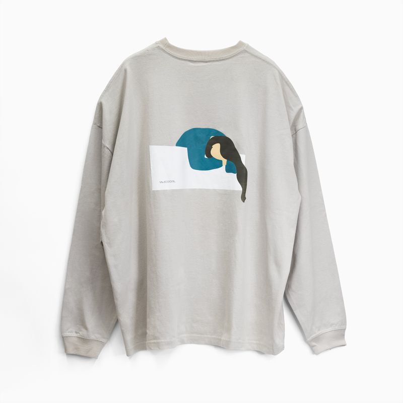 【YAJICO GIRL】寝たいんだロンT