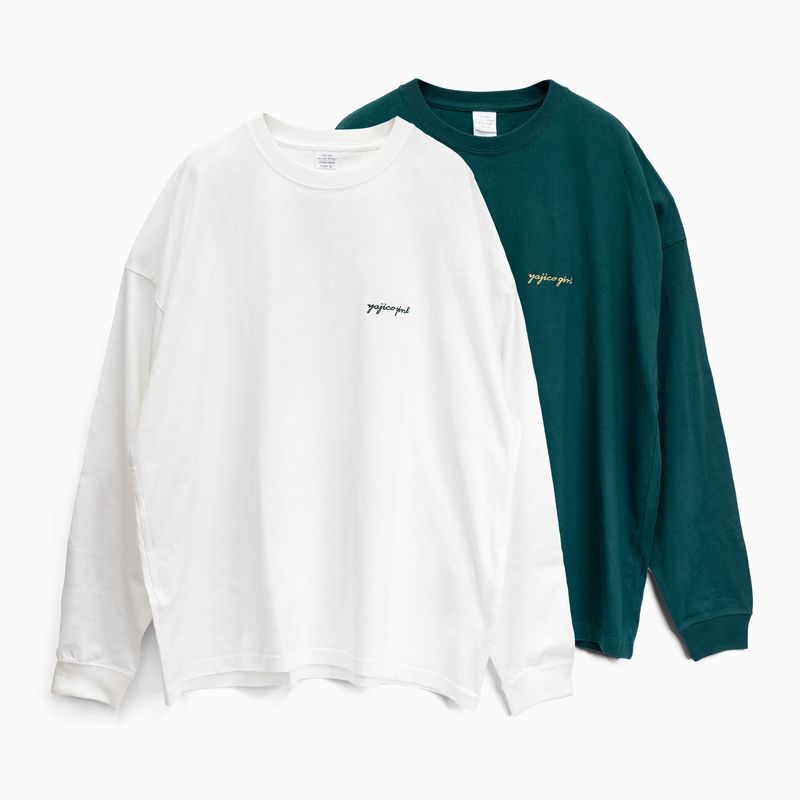 【YAJICO GIRL】刺繍ロンT