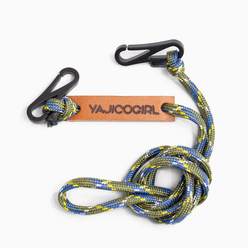 【YAJICO GIRL】レザータグマスクコード/グリーン