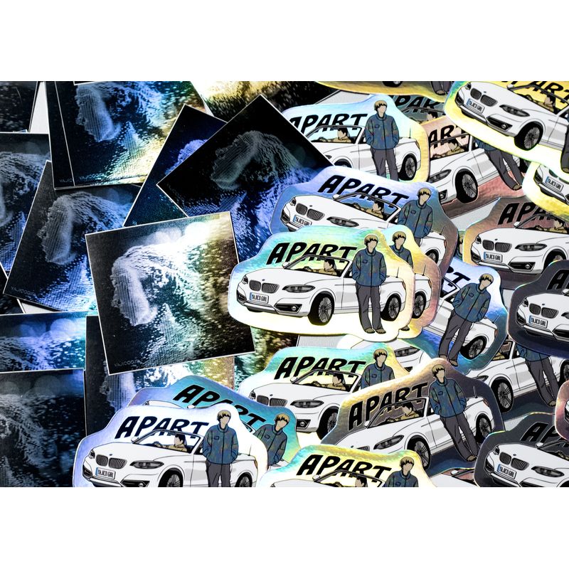 【YAJICO GIRL】sticker set #2