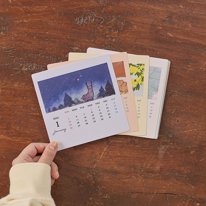 ZENSE 2024 suis デザイン 卓上カレンダー