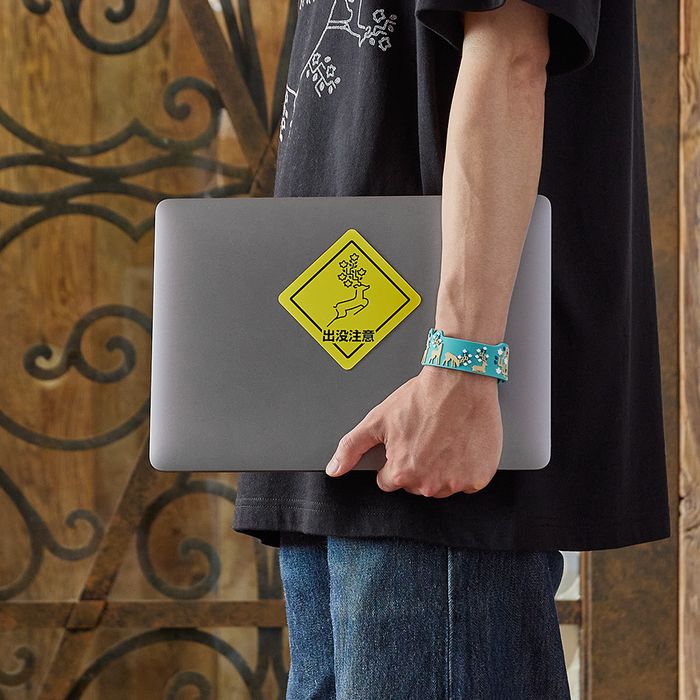 ZENSE 2024 出没注意ステッカー