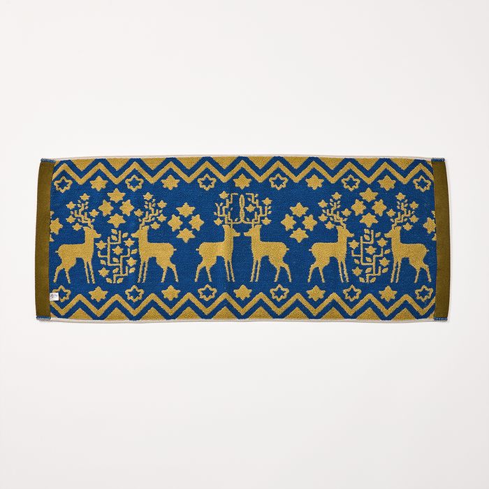 ZENSE 2024 ジャガードタオル 神奈川公演カラー〈ネイビー×ベージュ〉