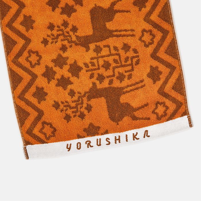 ZENSE 2024 ジャガードタオル 大阪公演カラー〈オレンジ×ブラウン〉