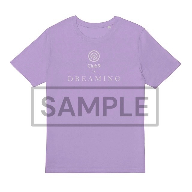 CLUB9 × DREAMING 30 Tシャツ(紫) 30th Anniv.
