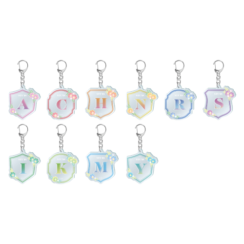 STU48 イニシャルアクリルチャーム