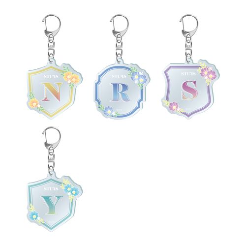 STU48 イニシャルアクリルチャーム