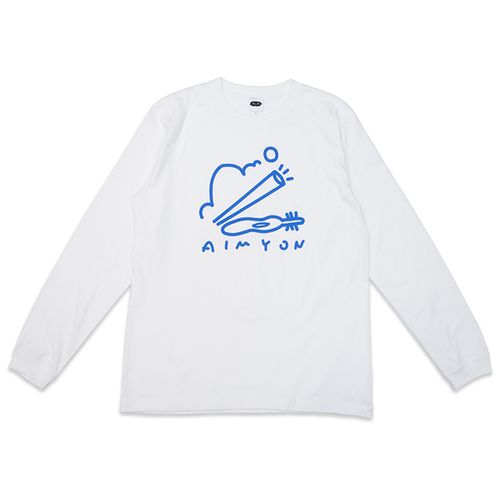 サーチライト ロンT/ホワイト