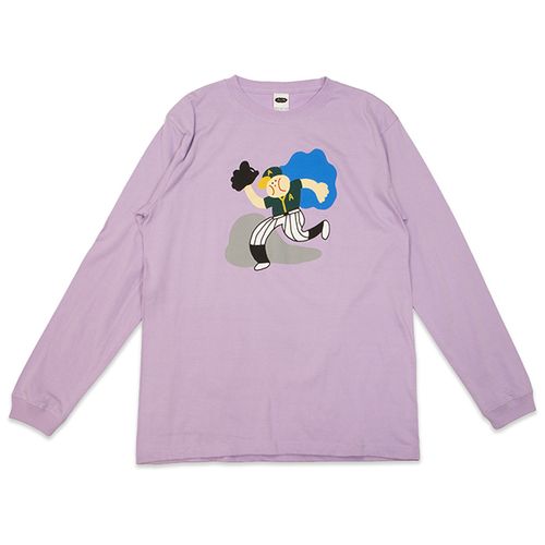 華のドラ1ルーキー ロンT/ライトパープル