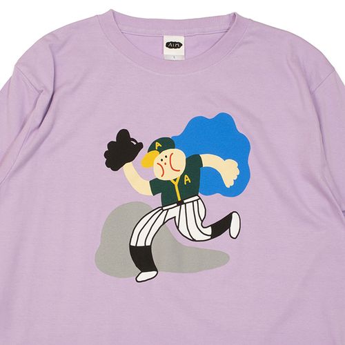 華のドラ1ルーキー ロンT/ライトパープル