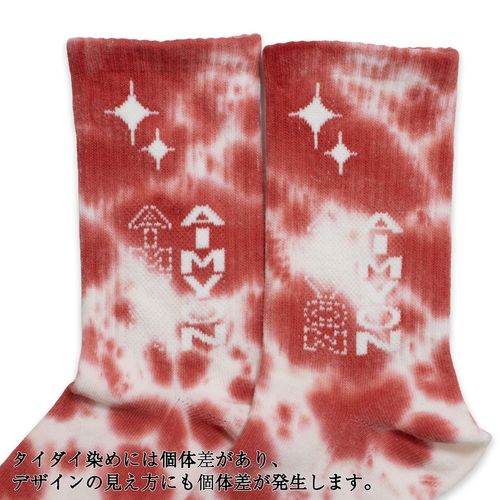 tie die die ソックス