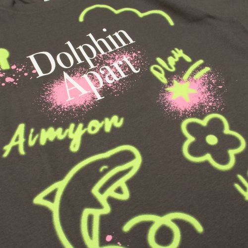 ドルアパTshirt/チャコール