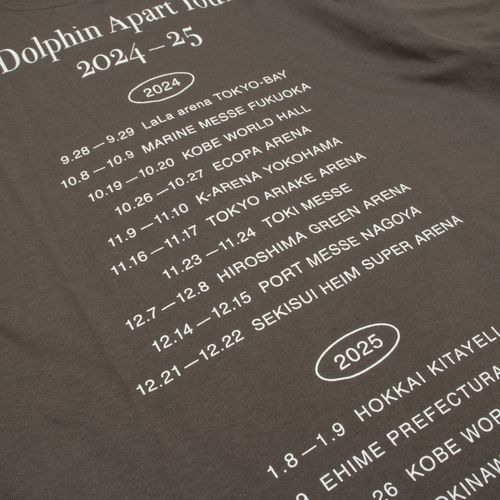 ドルアパTshirt/チャコール