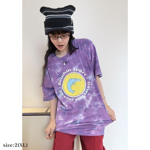 【13】跳ねてイルカら☆タイダイT