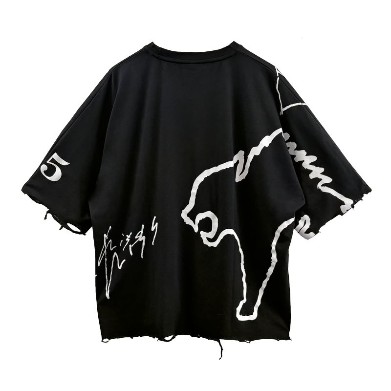SCRATCHED BY “Stray Cat” TEE 