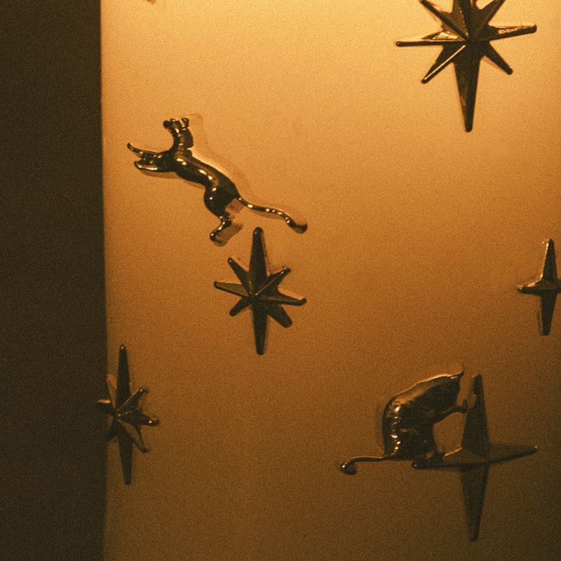 15th “Stray Cat” CANDLE JEWELRY BOX