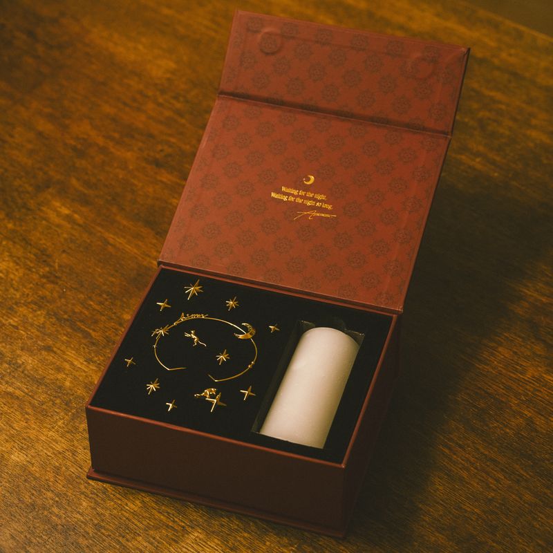 15th “Stray Cat” CANDLE JEWELRY BOX
