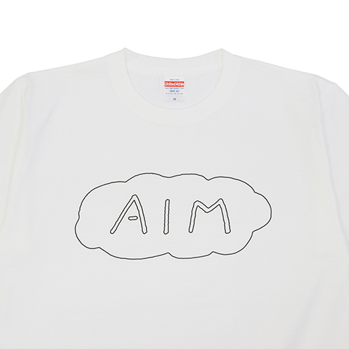 AIM Tシャツ/ホワイト