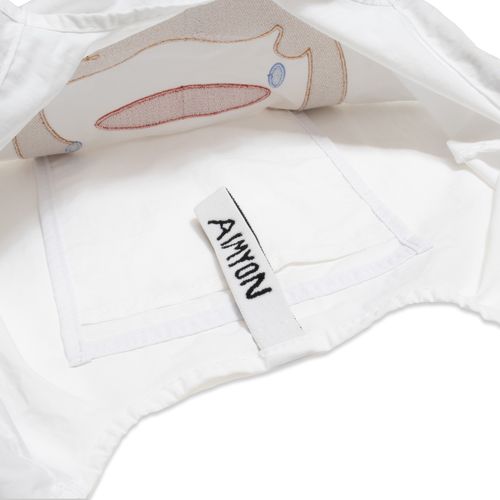 かわ湯くできたよ 汗かき刺繍バッグ