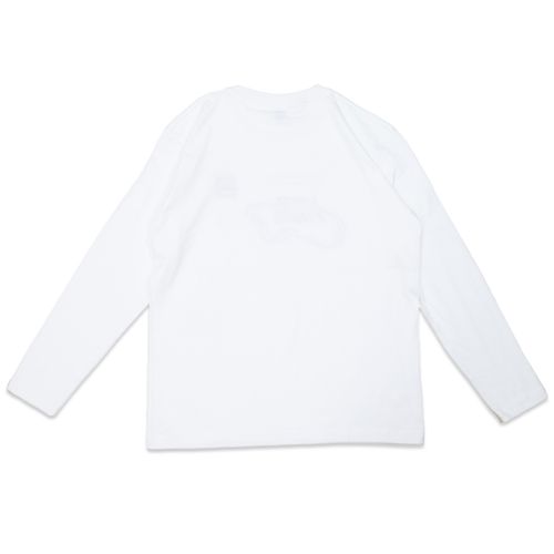 涼しくなることを願って ロンT/ホワイト