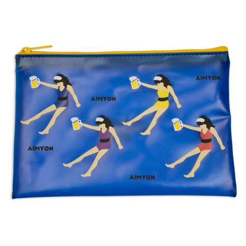 温泉プールで乾杯 ポーチ